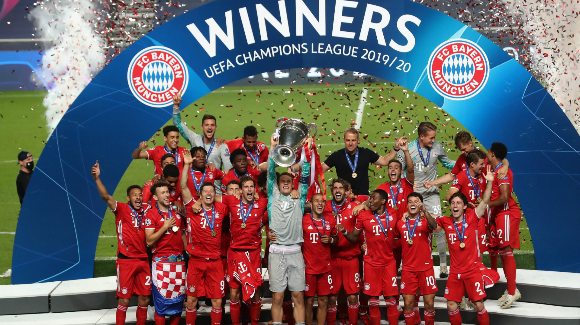 A perfect 11! Flawless Bayern new Champions League record with PSG victory Goal.com