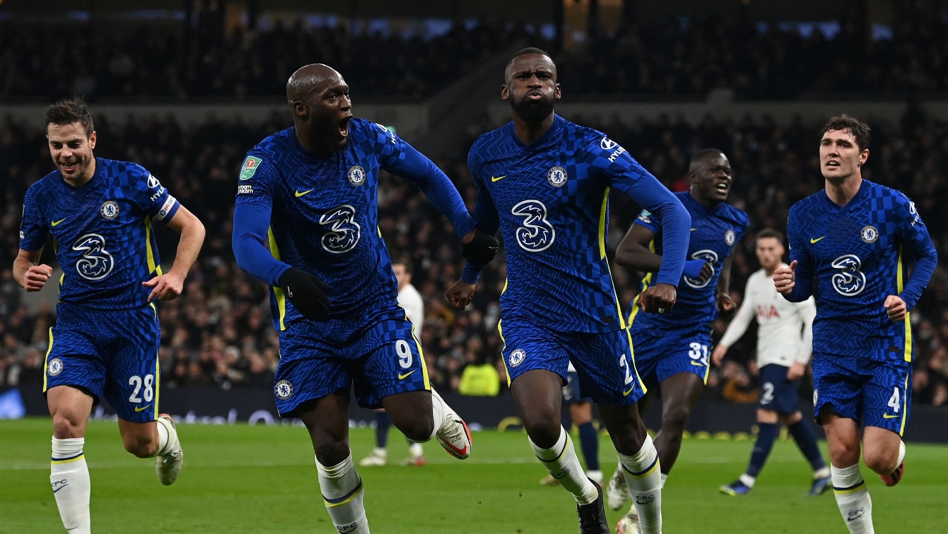 完封のチェルシーが3季ぶりのリーグ杯決勝進出 トッテナムは3度varに泣く Goal Com