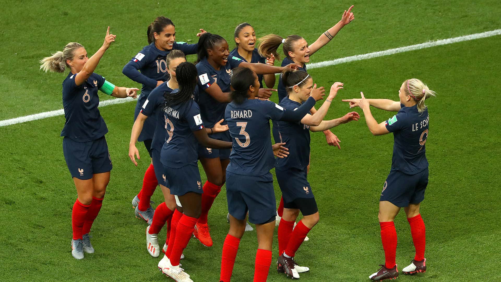 France South Korea Women's World Cup 070619