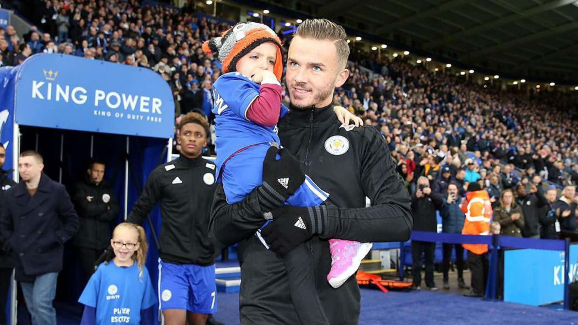 James Maddison Leicester 2019