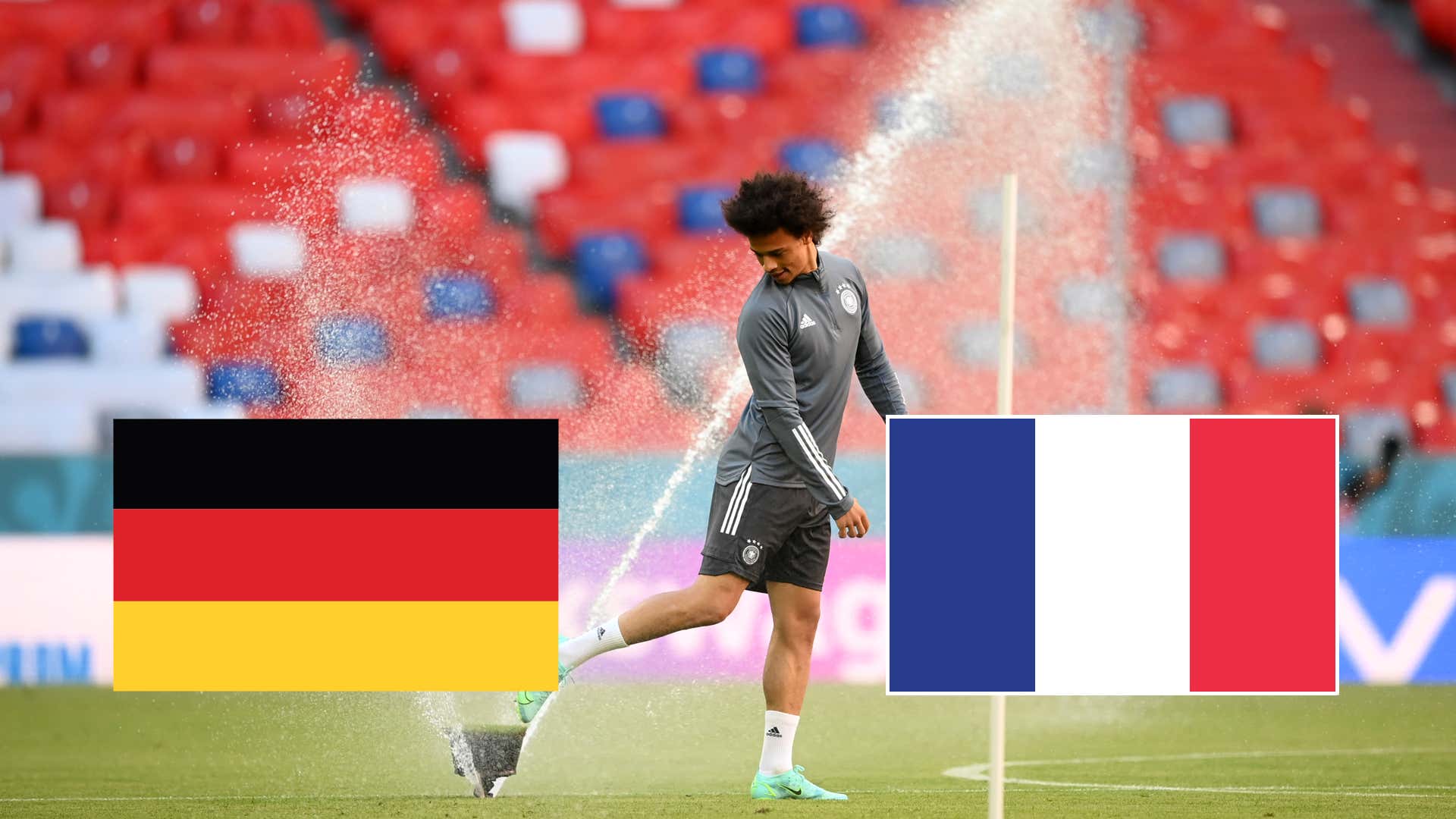 Leroy Sane Deutschland Frankreich EM 2021 Fußball heute LIVE tv live-stream gfx