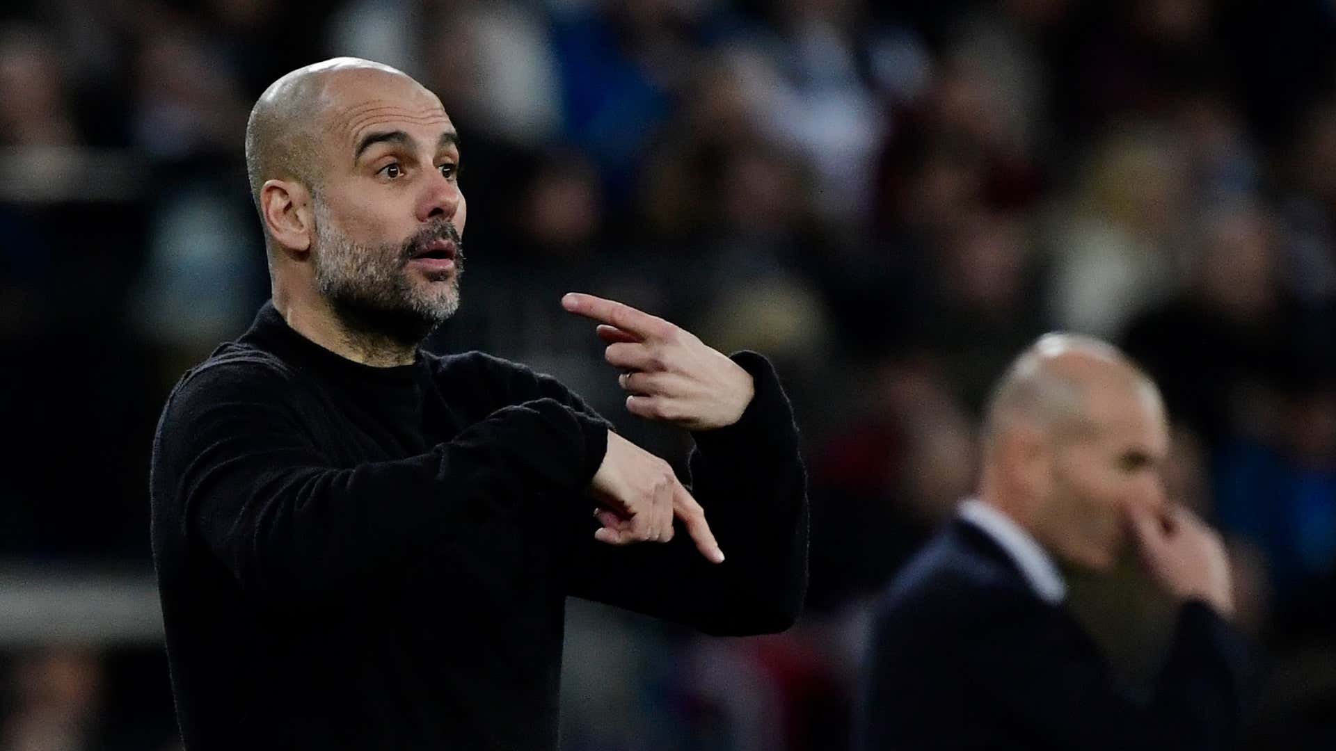 Pep Guardiola Manchester City Real Madrid 2019-20