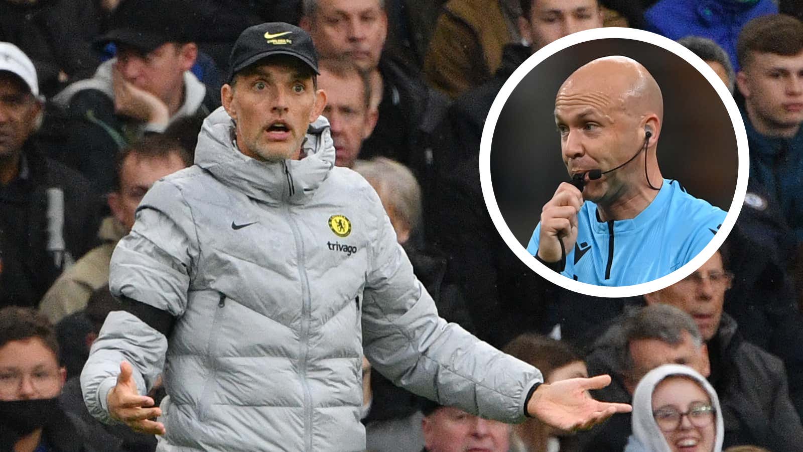 Tuchel laughs off Chelsea fan petition against referee Taylor