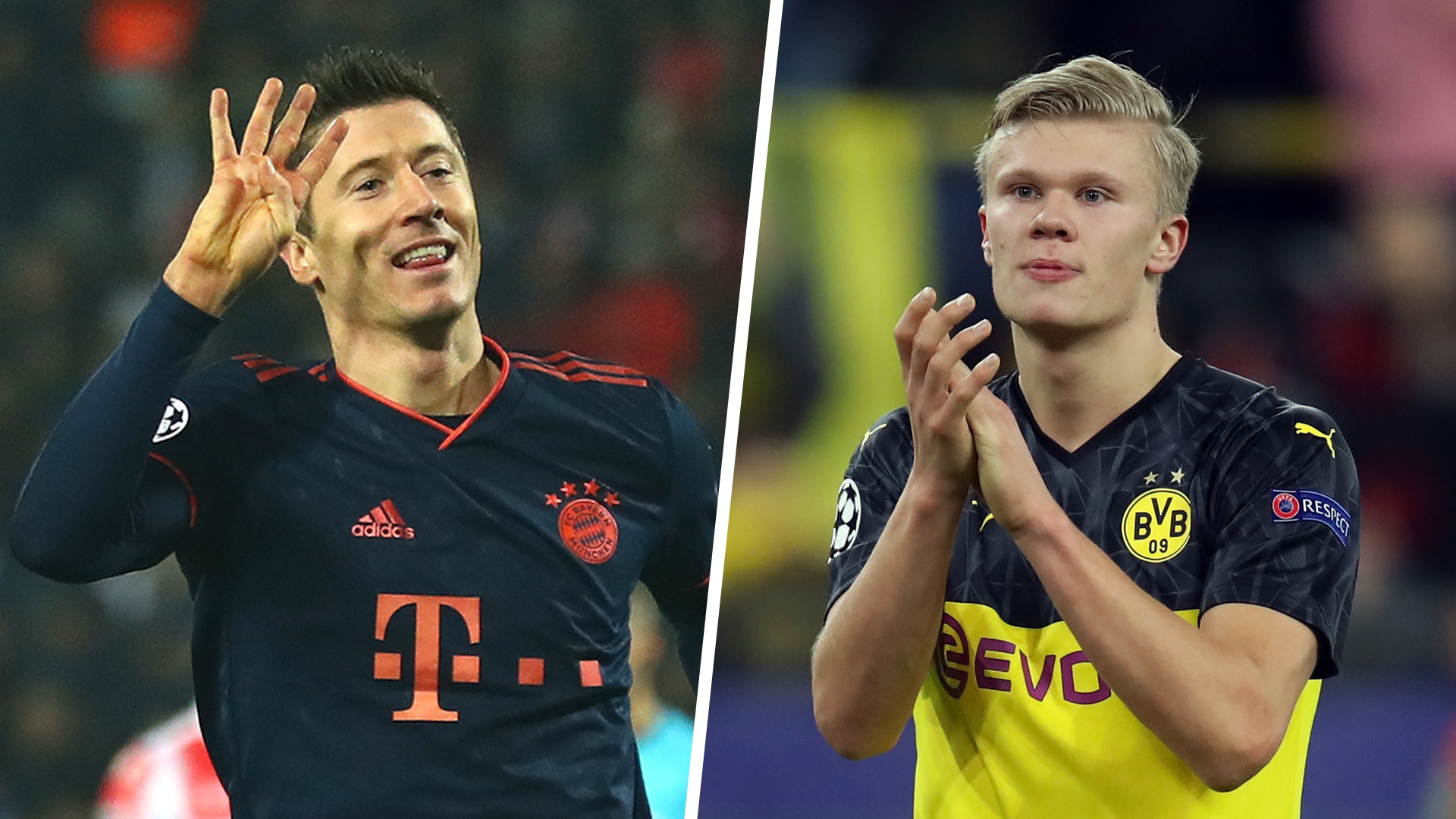champions league top scorers 2019 20 haaland lewandowski lead the way goal com
