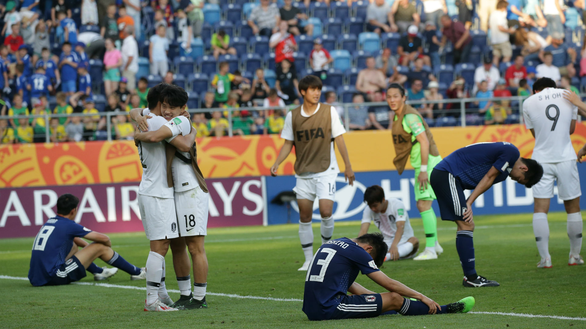 日本 韓国に敗れ無念の敗退 チャンスを作るも1点が遠く U w杯16年ぶりの8強ならず Goal Com