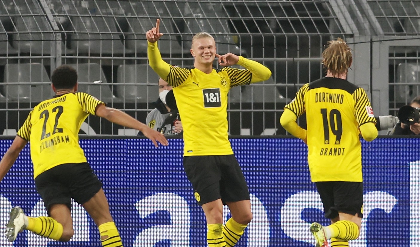 ドルトムントが5発圧倒で連勝 ハーランドはブンデスリーガ13試合で15ゴール到達 Goal Com ドルトムントが5発圧倒で連勝 ハーランドはブンデスリーガ13試合で15ゴール到達 Goal Com