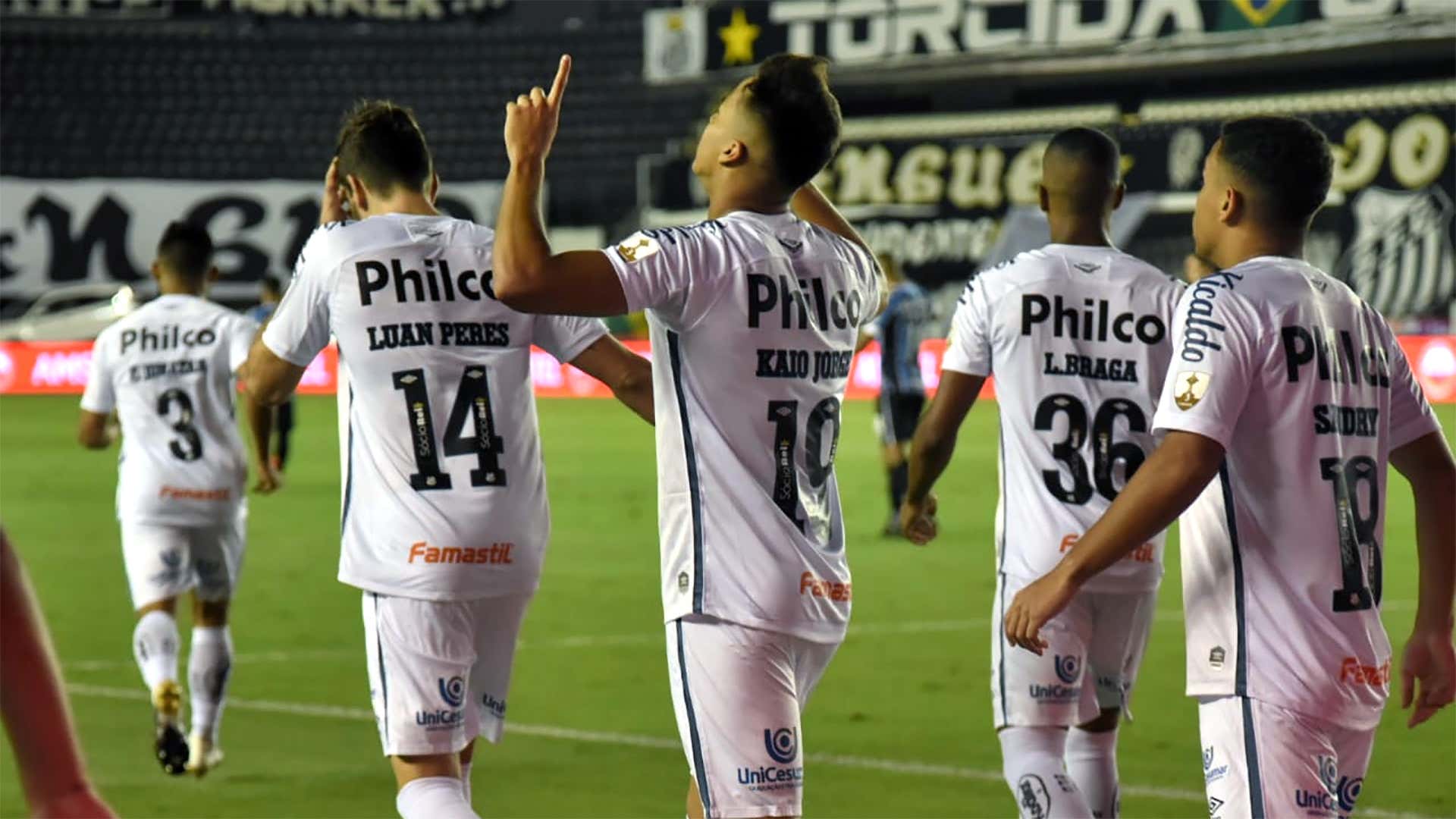 Kaio Jorge Santos Grêmio Libertadores 16122020