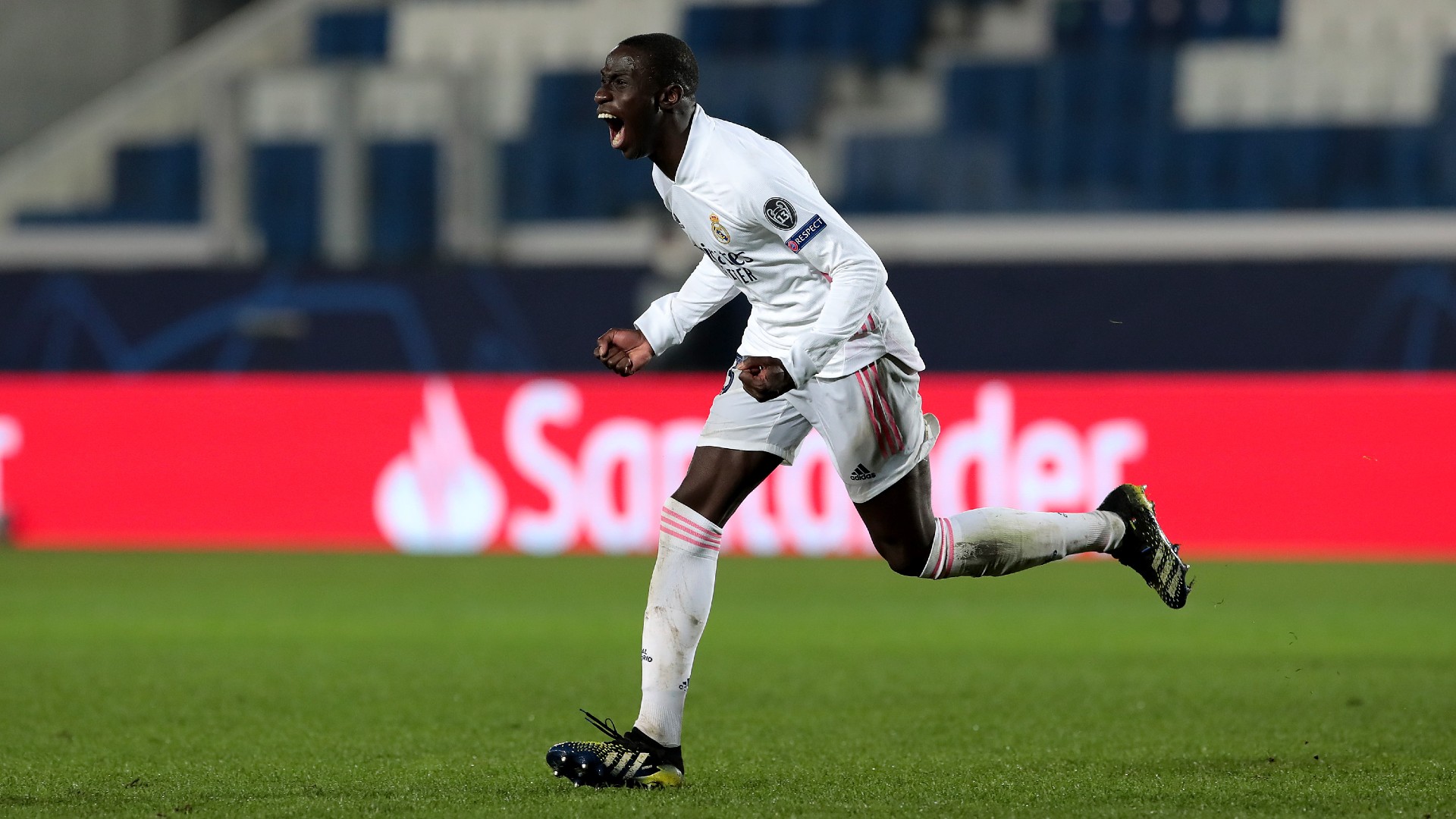 Mendy Overwhelmed By First European Goal For Madrid I Didn T Even Know How To Celebrate Goal Com