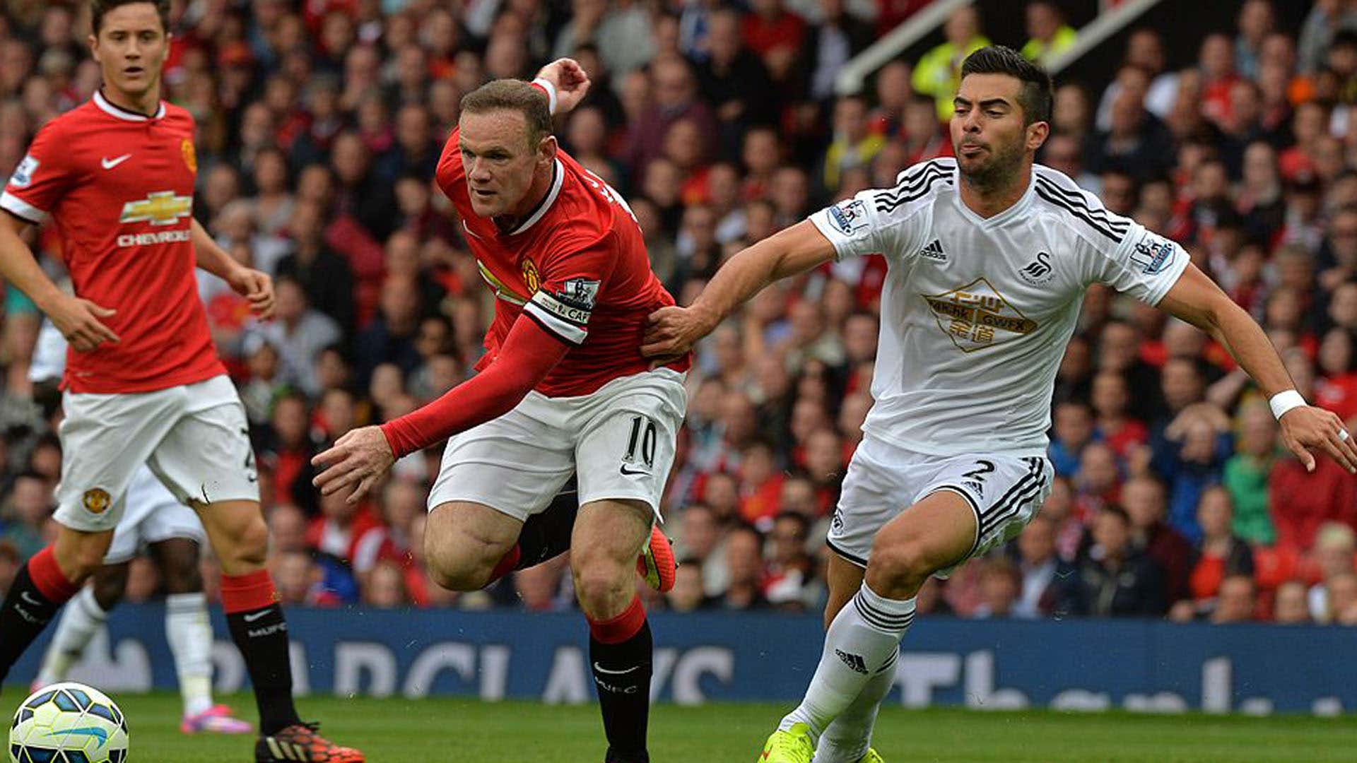 Jordi Amat & Wayne Rooney | Manchester United vs Swansea