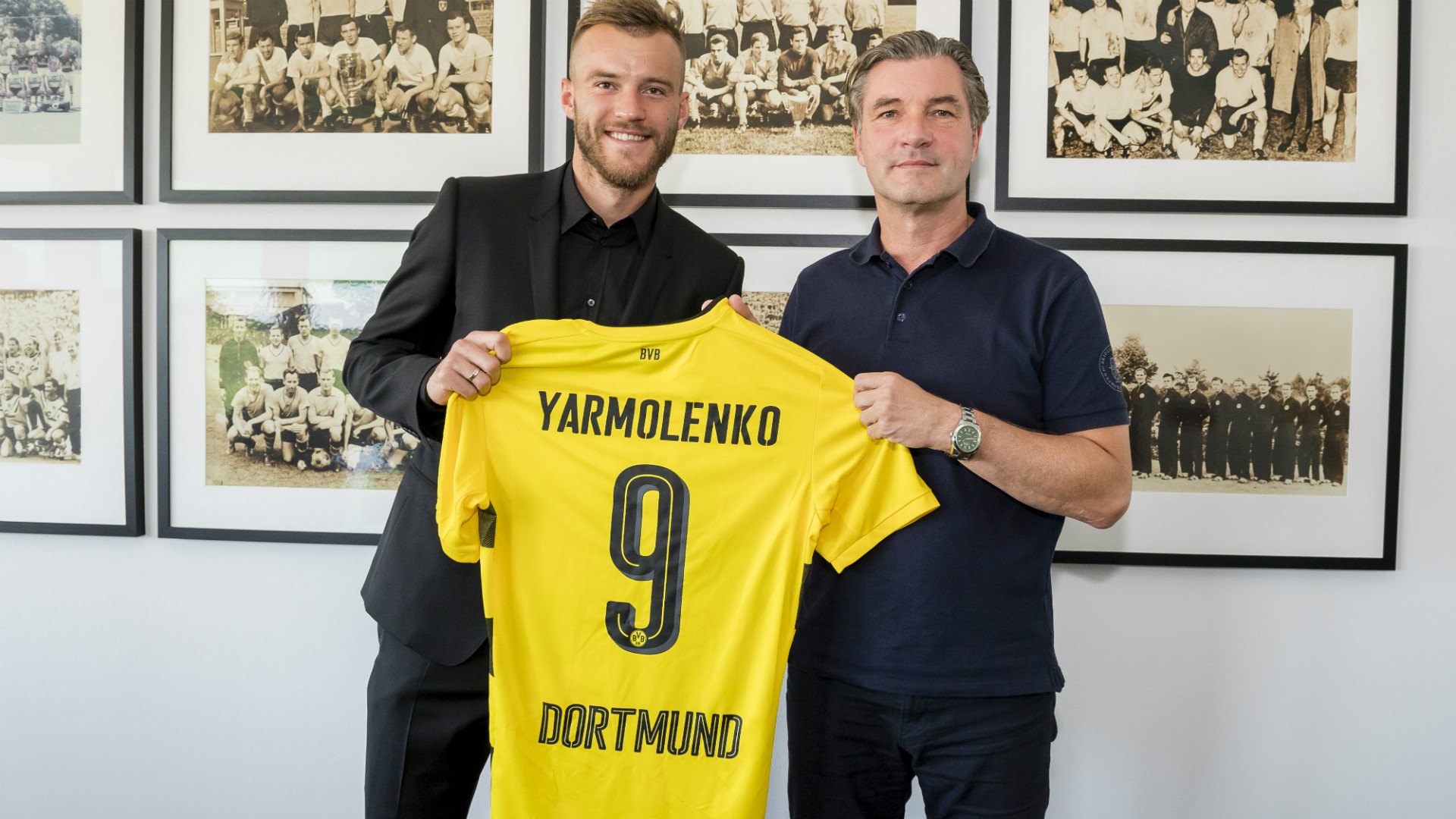 デンベレ退団のドルトムント 4年契約でヤルモレンコを獲得 新アタッカーの背番号は 9 Goal Com