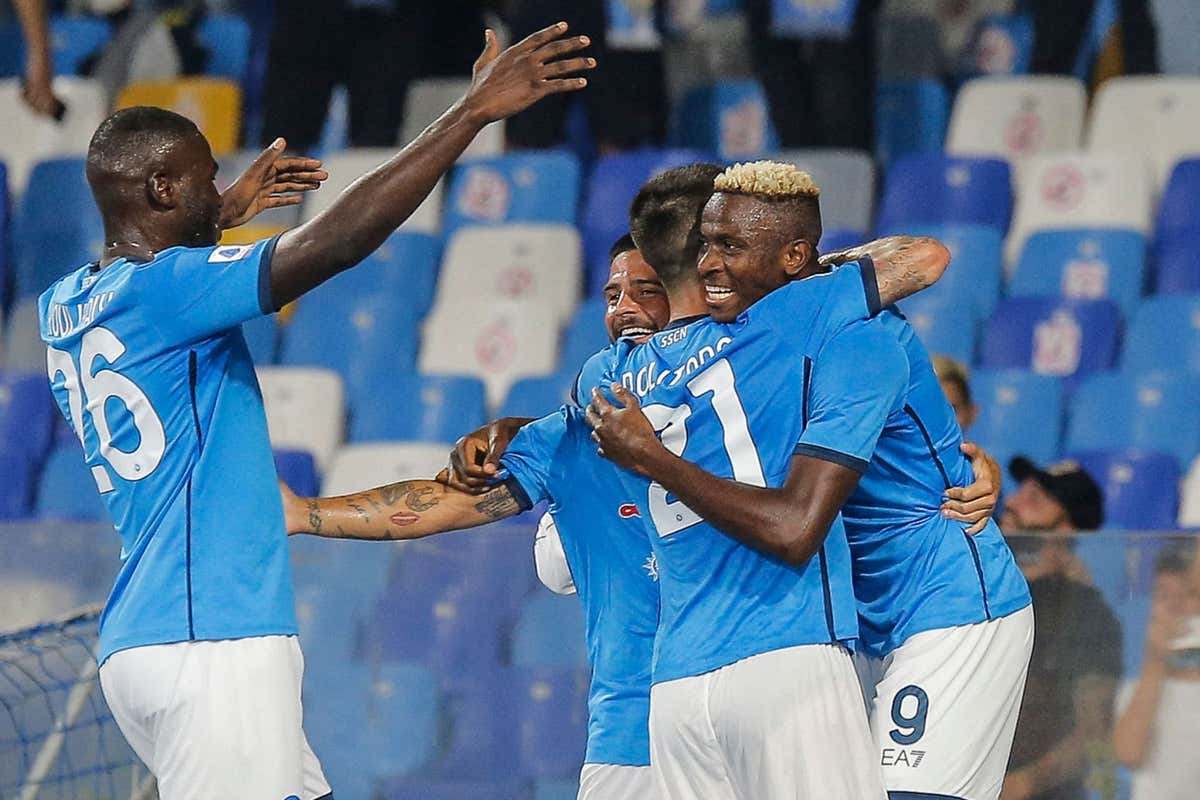 napoli spartak mosca dove vederla sky o dazn canale tv diretta streaming formazioni della partita goal com