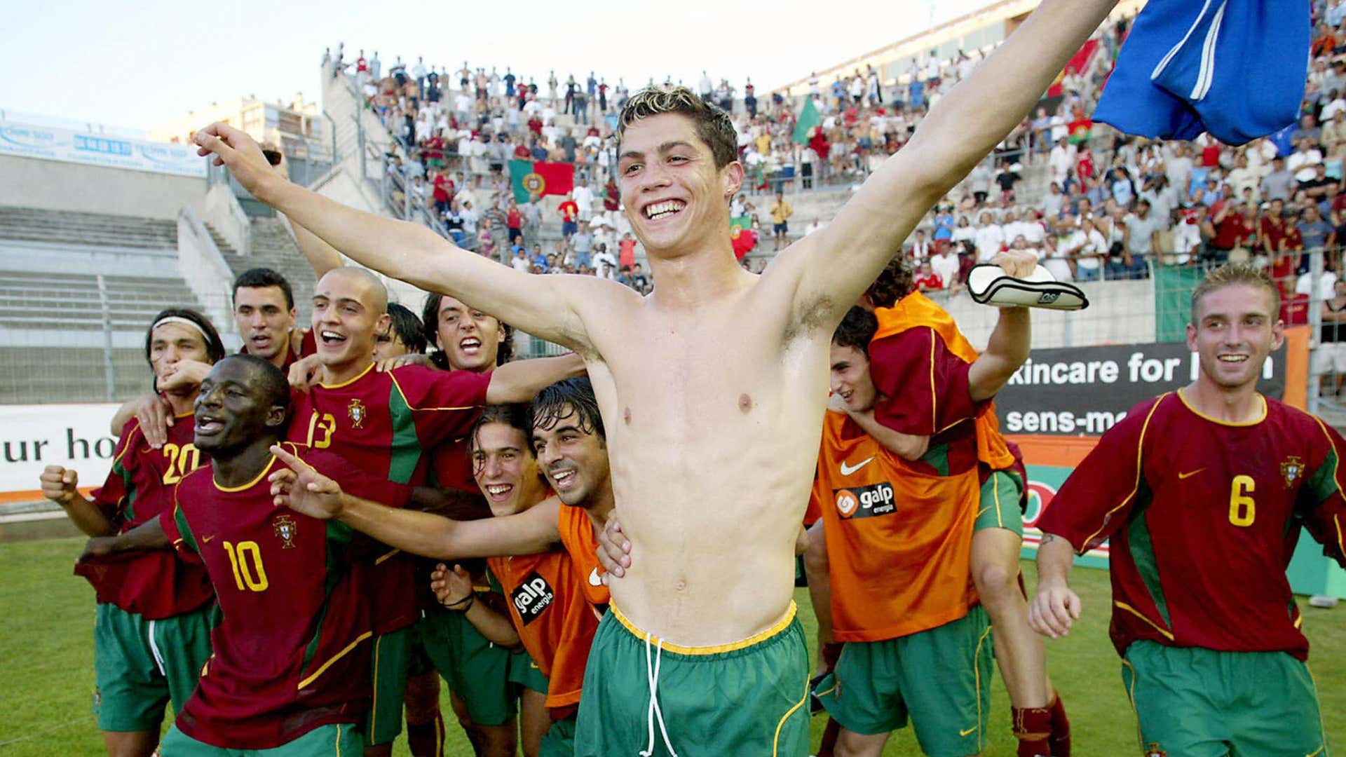 Cristiano Ronaldo Portugal U21 2003