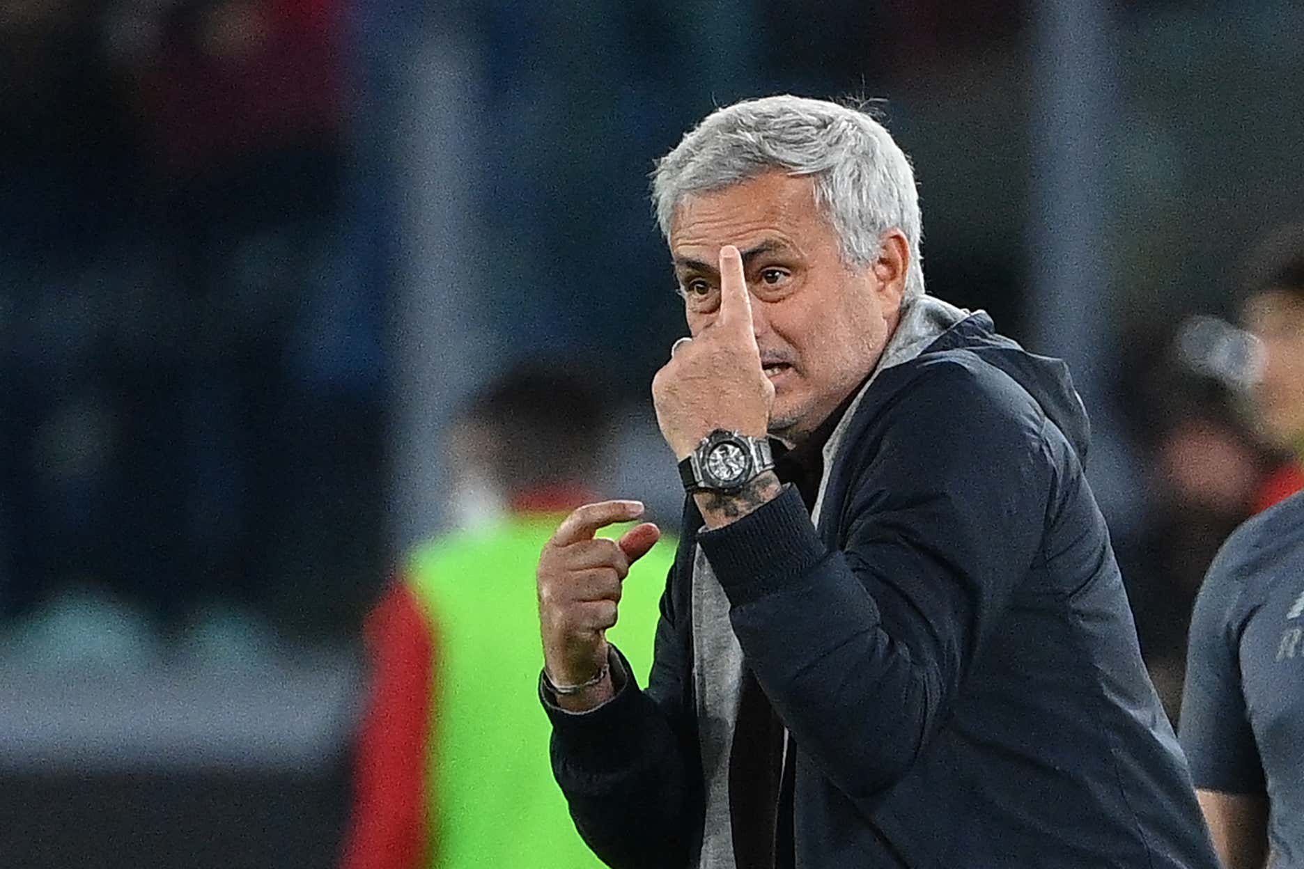 Jose Mourinho AS Roma Vs Napoli