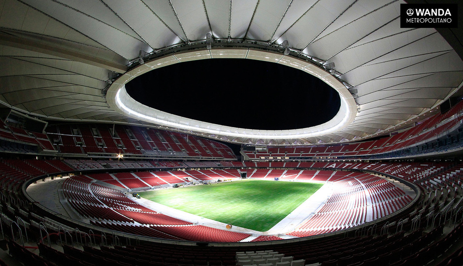 say hello to the wanda metropolitano atletico set to start life at their spectacular new stadium goal com