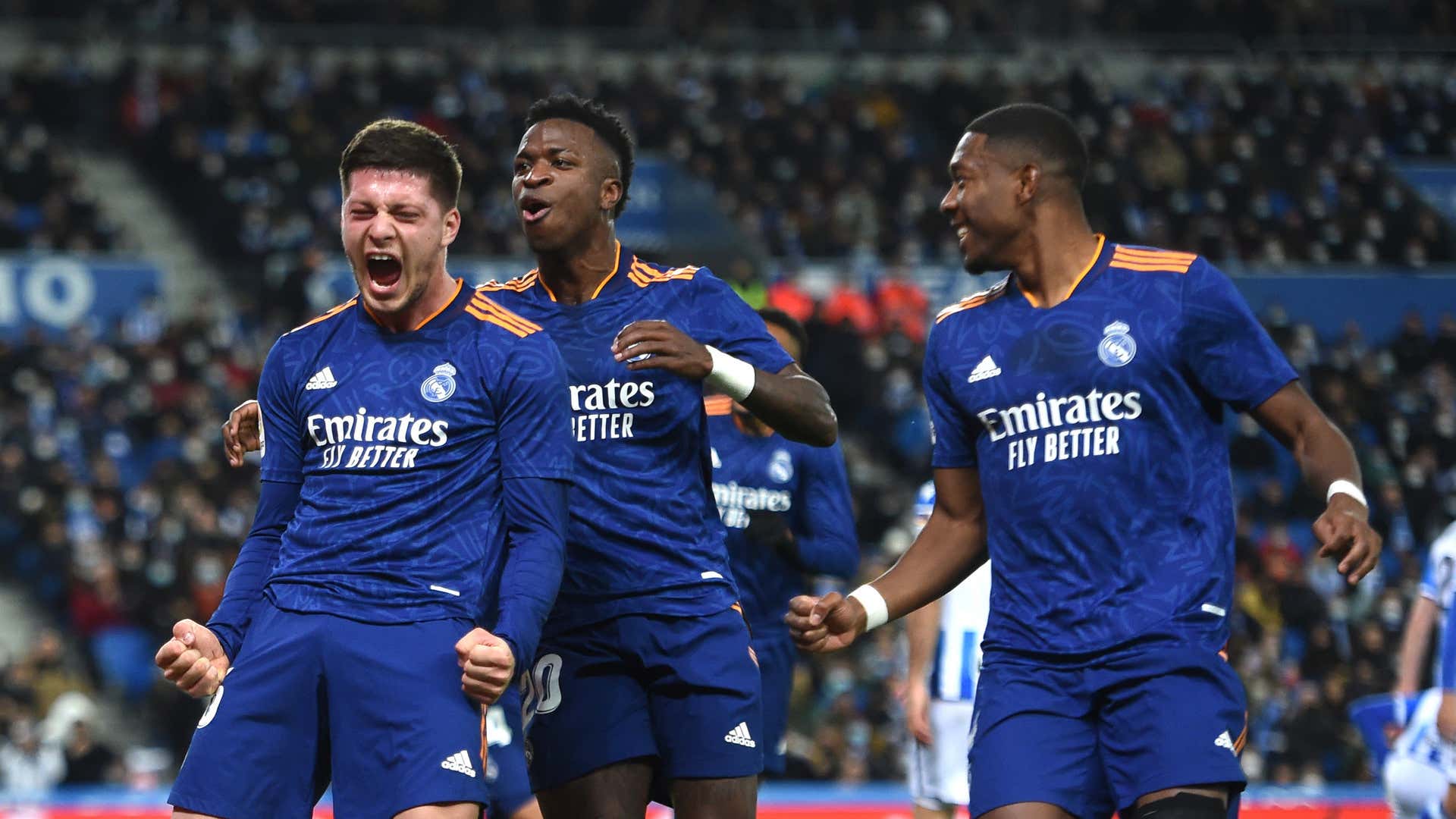 Luka Jovic Real Madrid vs Real Sociedad 04.12.2021