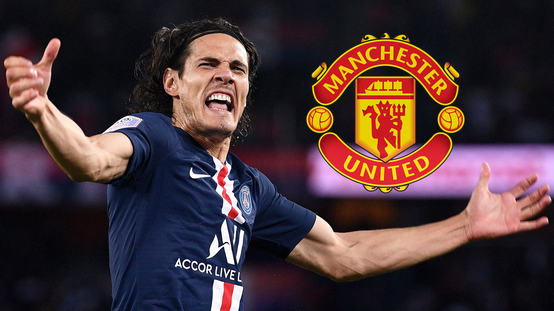 Video Breaking News Manchester United Sign Edinson Cavani Goal Com