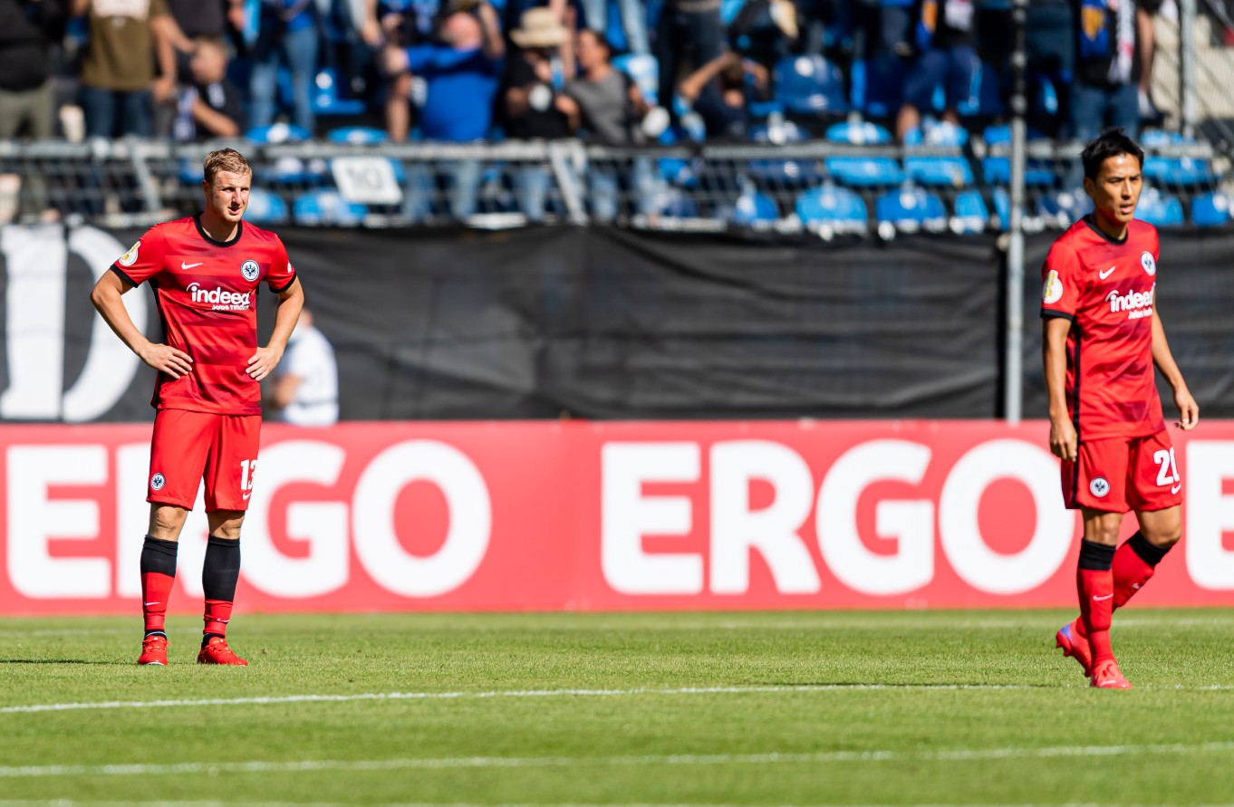 鎌田大地 長谷部誠出場のフランクフルト 3部チームに敗れてまさかのdfbポカール1回戦敗退 Goal Com