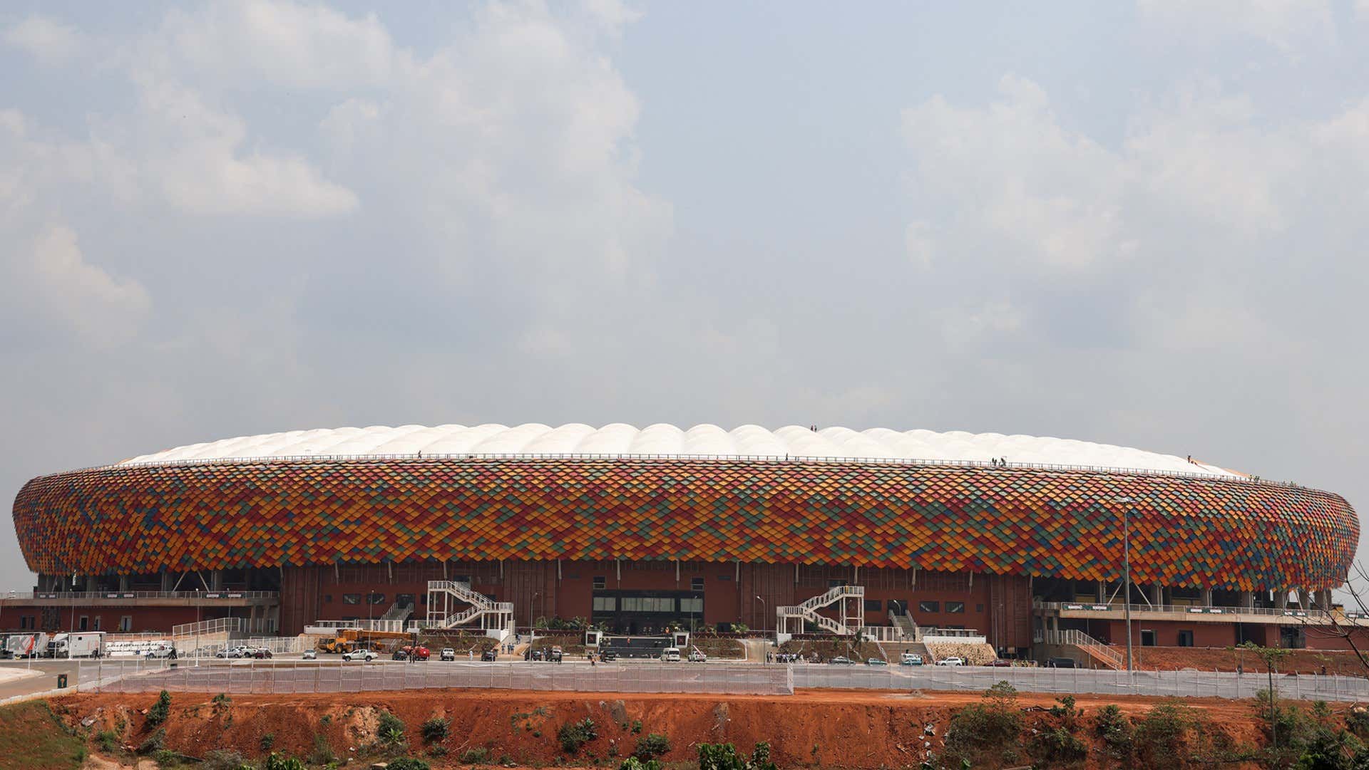 Olembe stadium Yaounde Cameroon