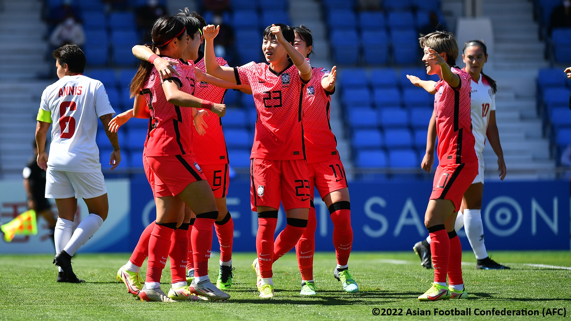 韓国がフィリピンに完封勝利で女子アジア杯決勝進出 なでしこジャパン 今日勝てば2度目の日韓対決 Goal Com