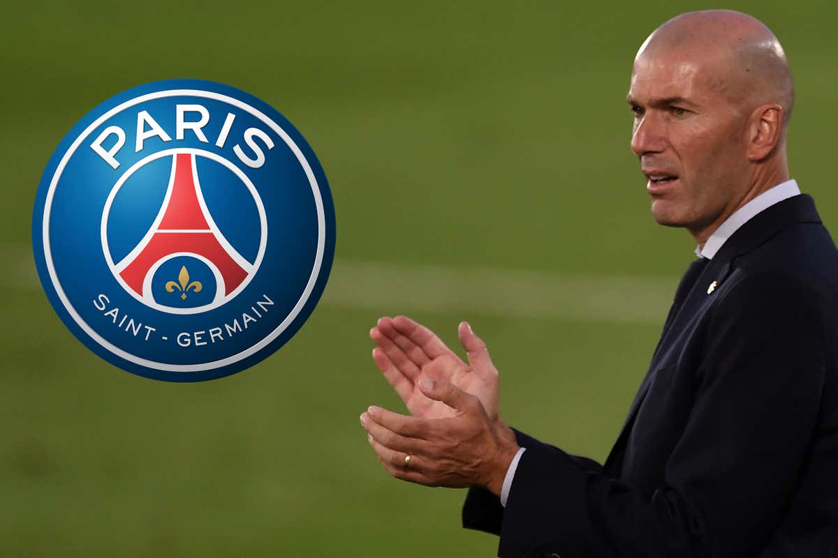 PSG Zinedine Zidane