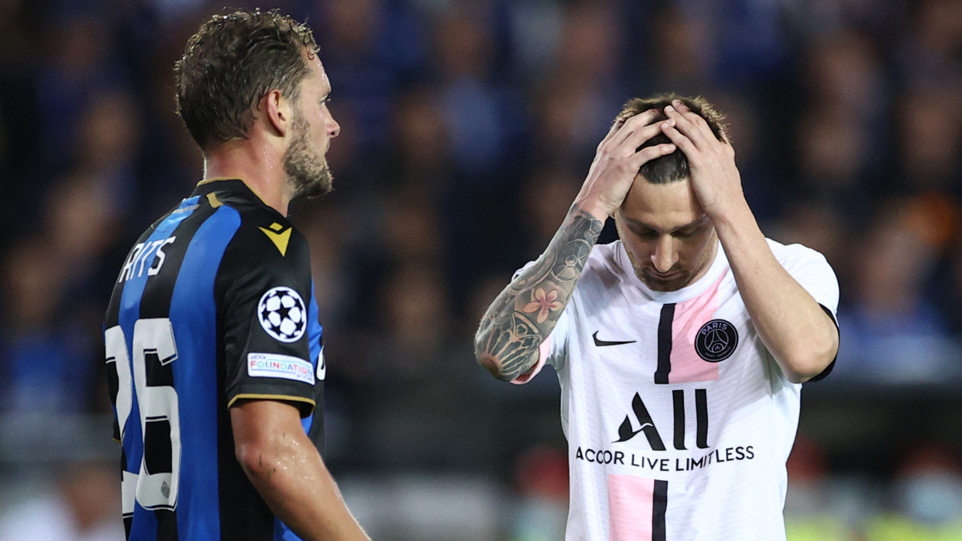 Statistik Lionel Messi Vs Club Brugge 90 Menit 0 Gol 0 Assist 1 Kartu Kuning Goal Com