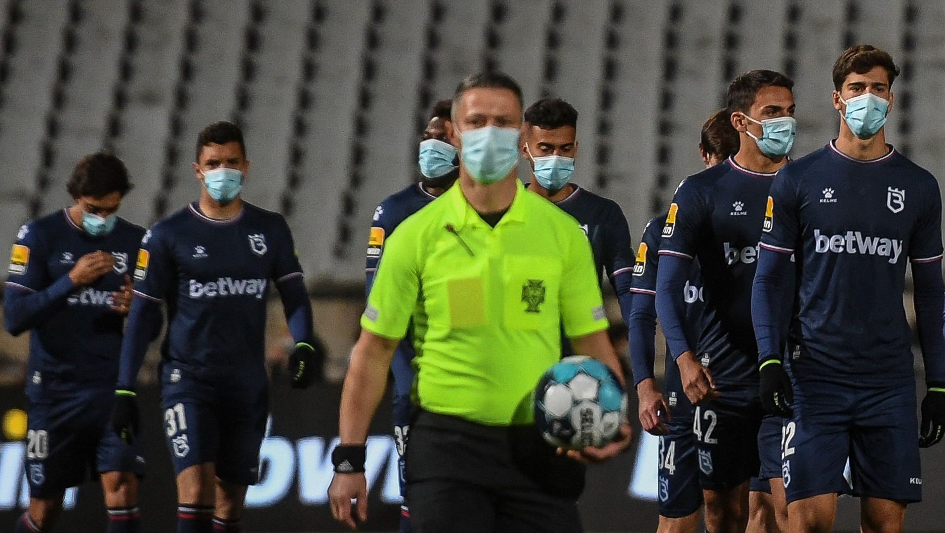 why were nine man belenenses forced to play benfica amid covid 19 outbreak goal com