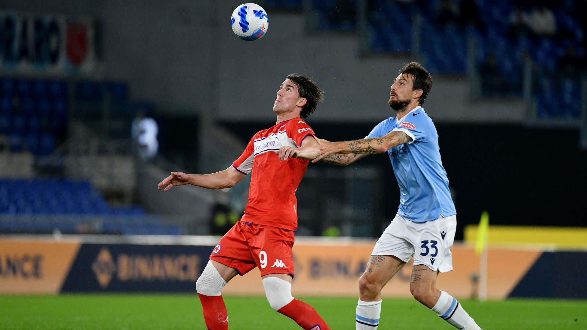 Vlahovic Acerbi Lazio Fiorentina 2021 2022