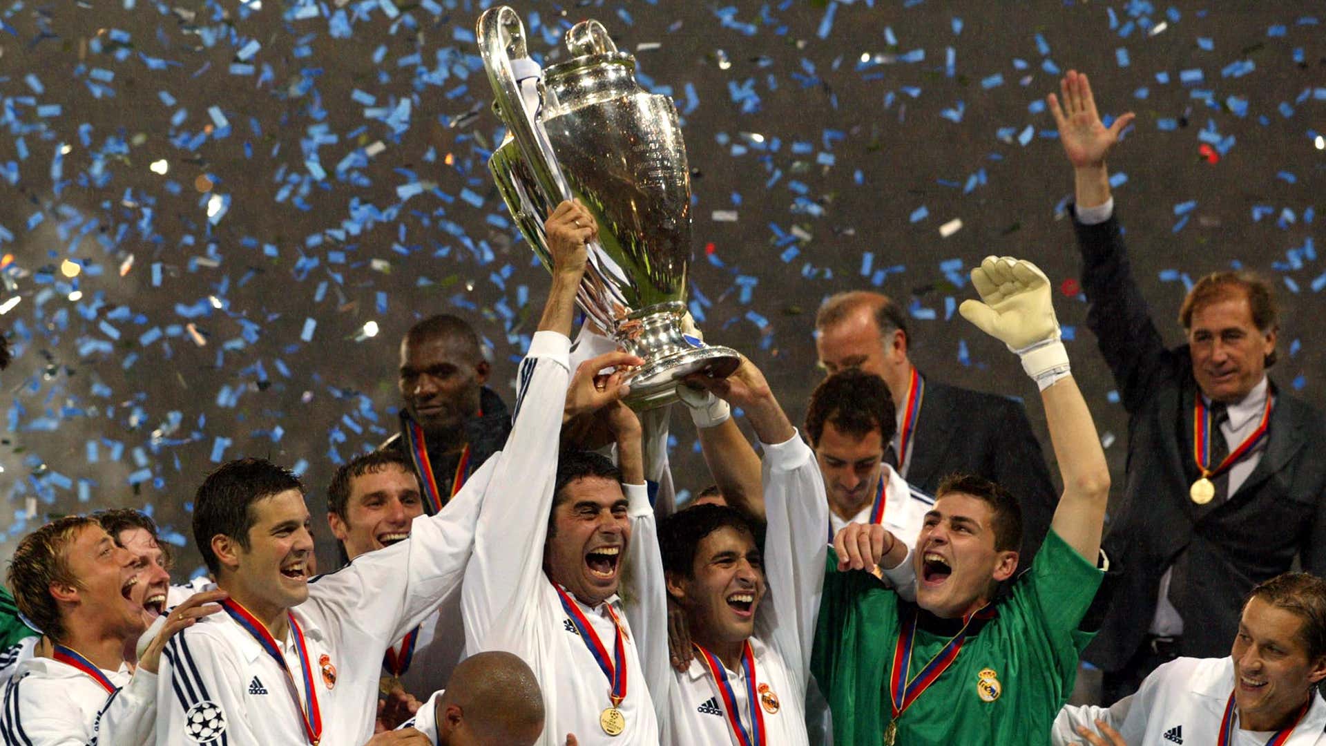 Real Madrid 2002 Champions League winners