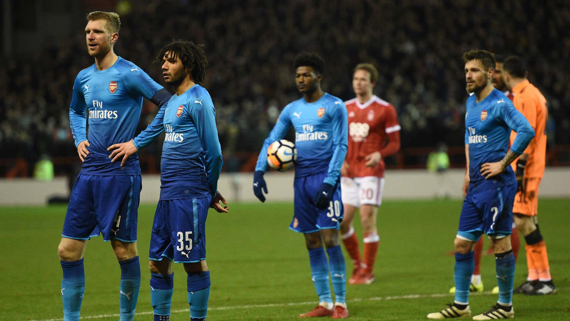 Nottingham Forest v Arsenal, FA Cup 3rd round, 17/18