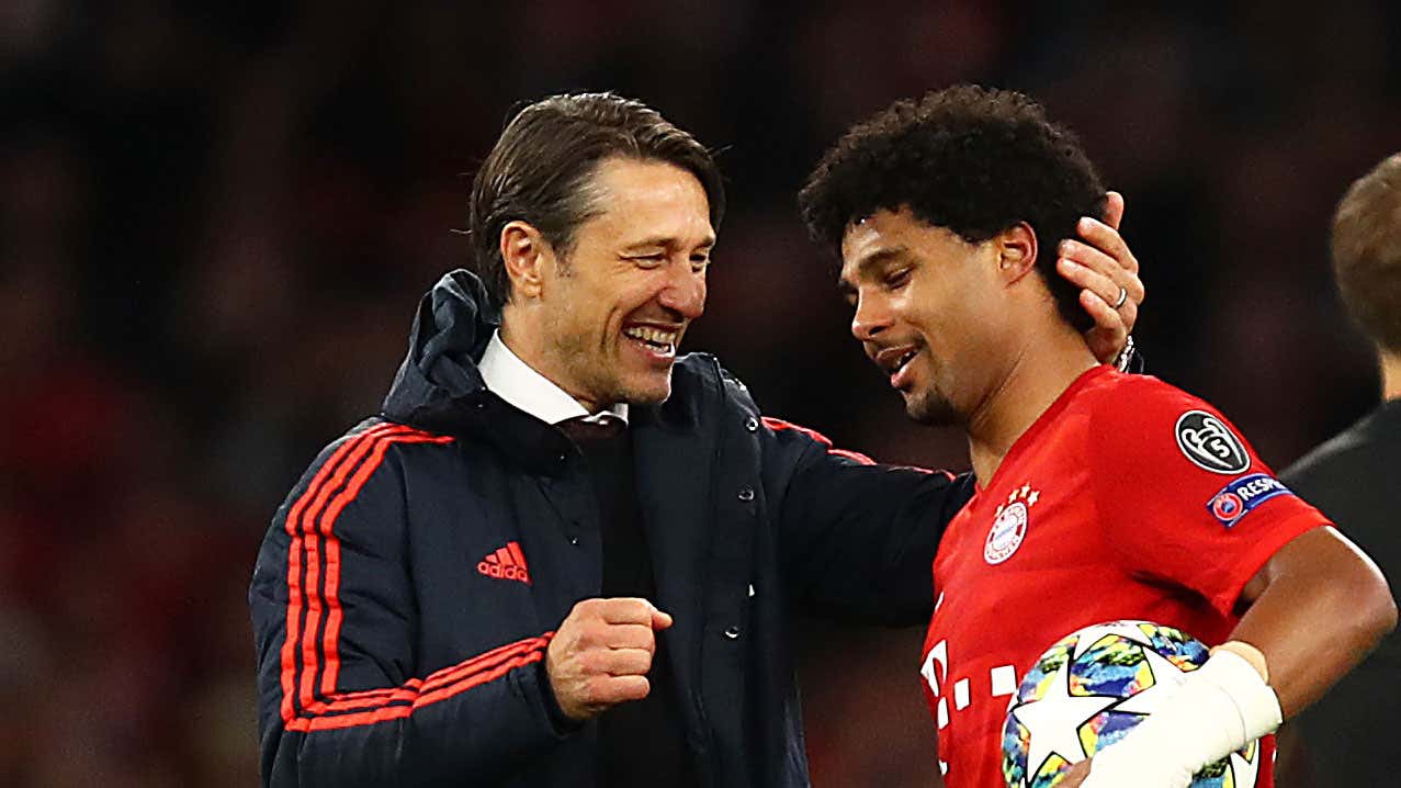 Niko Kovac Serge Gnabry FC Bayern