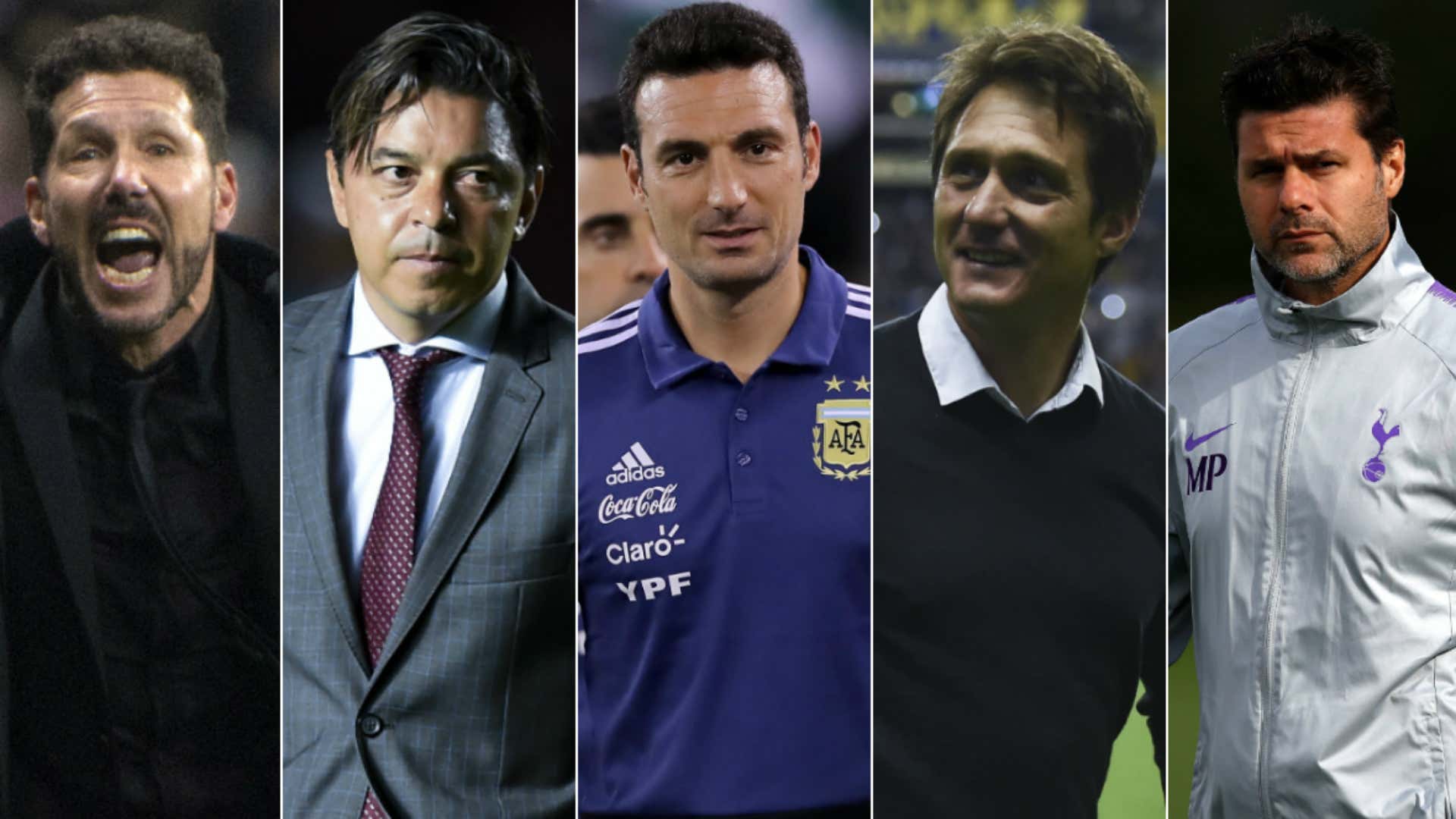 Simeone Gallardo Scaloni Guillermo Pochettino