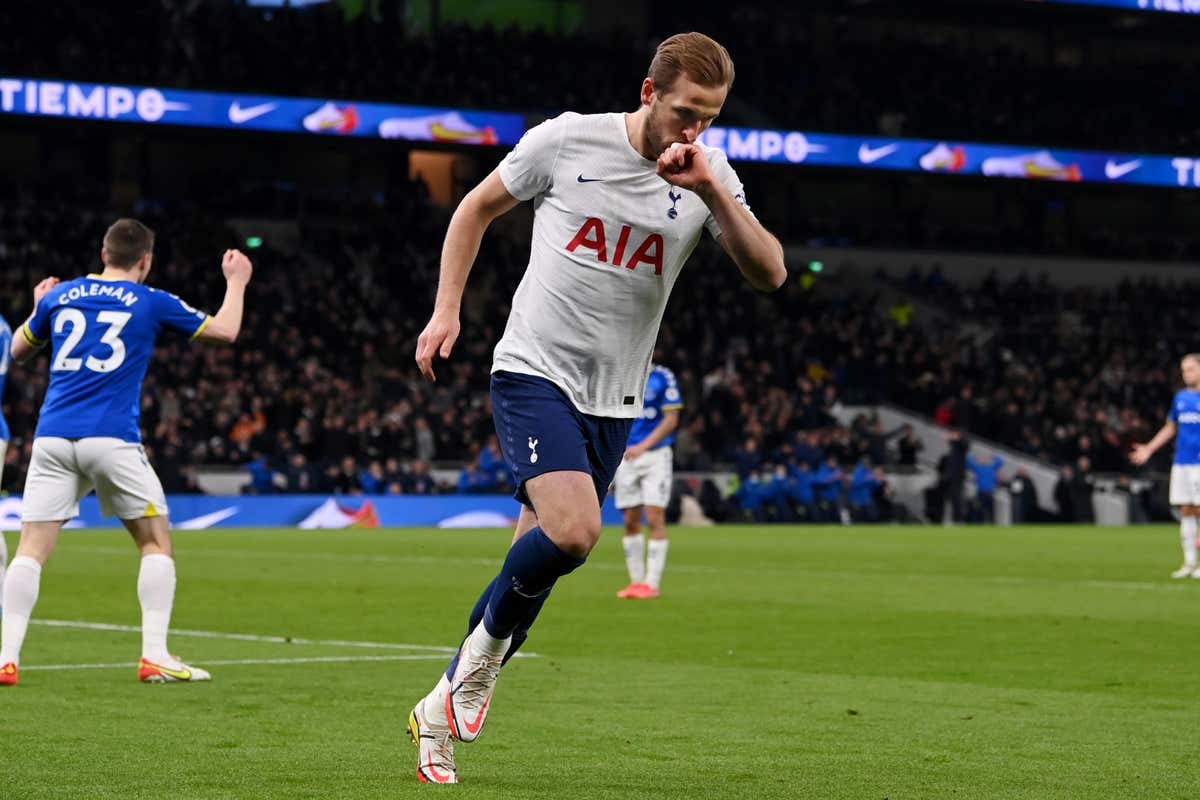 Harry Kane - Tottenham Hotspur vs Everton Premier League 07032022