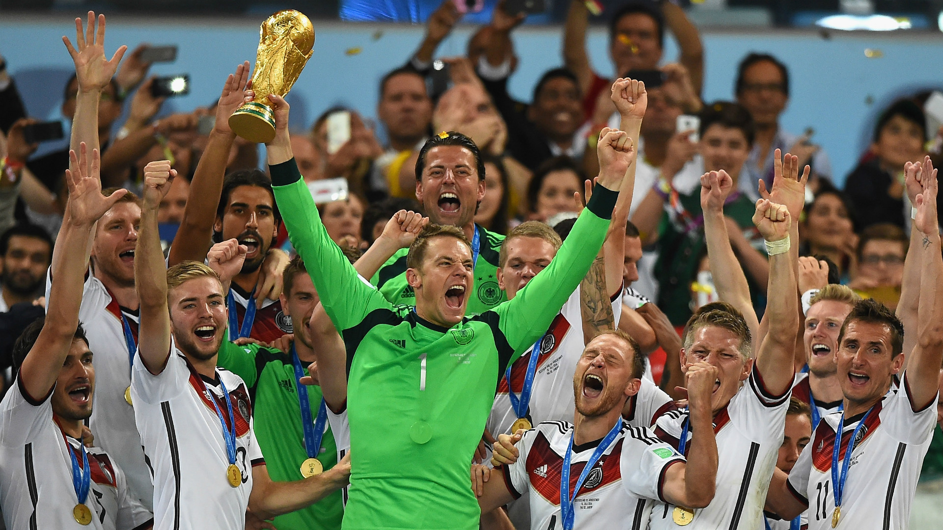 ドイツ代表 21世紀の最強ベストイレブン W杯制覇の黄金世代に未来の闘将がメンバー入り Goal Com