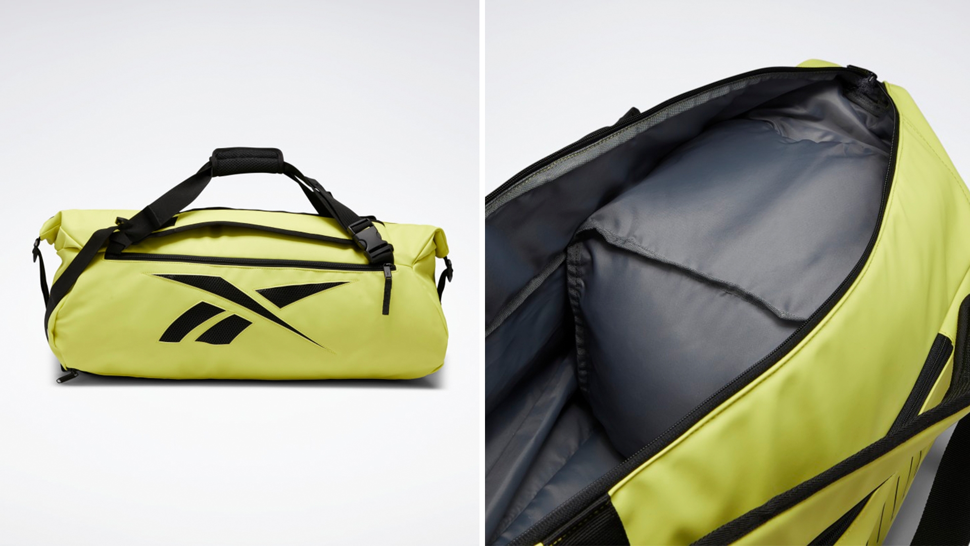 reebok active enhanced convertible grip bolsa