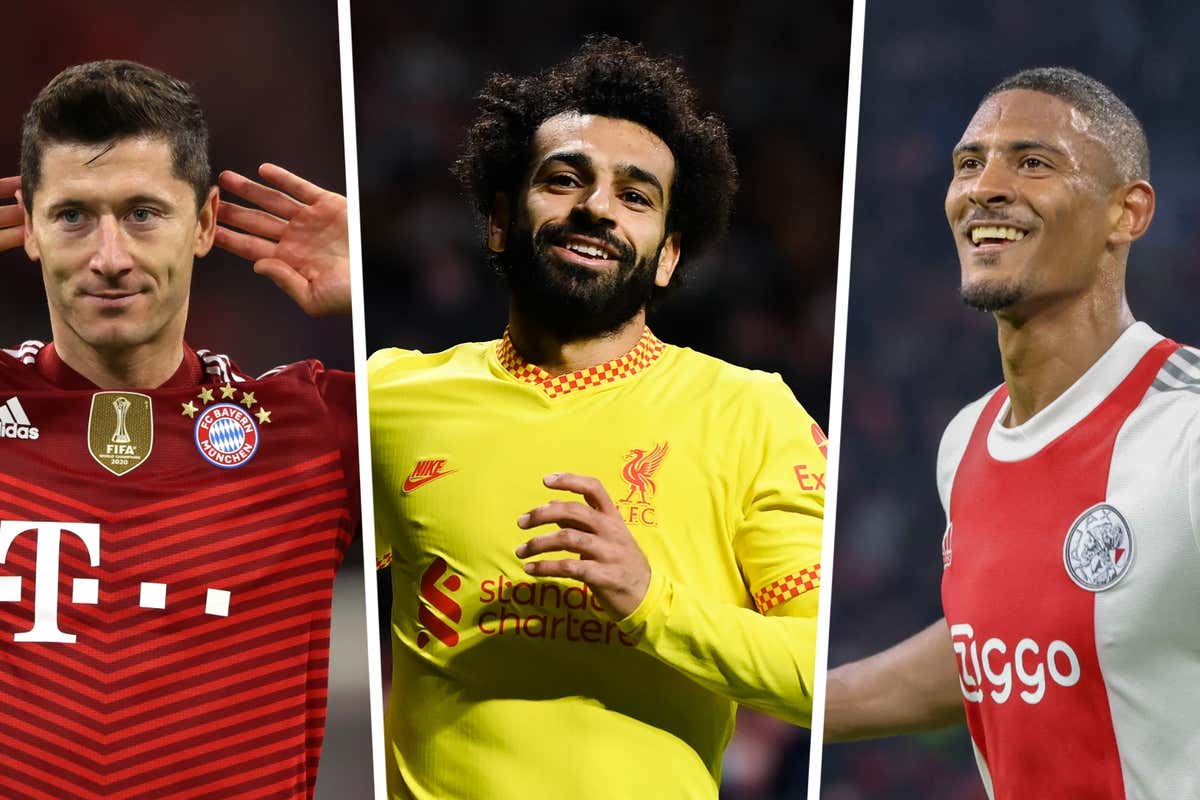 Champions League 21 22 Top Scorers Haller Salah Lewandowski The Race For Most Goals Goal Com Champions League 21 22 Top Scorers Haller Salah Lewandowski The Race For Most Goals Goal Com