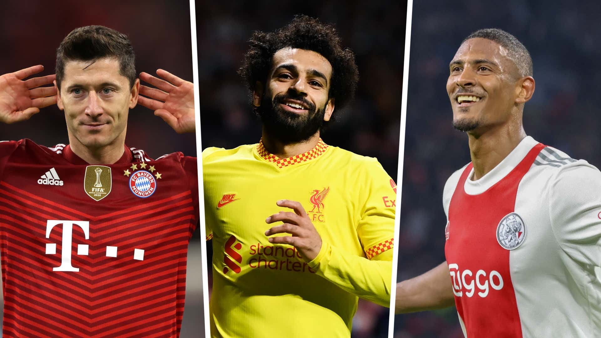 Champions League 202122 top scorers Haller, Salah, Lewandowski & the