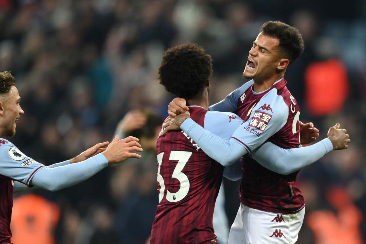 Coutinho Aston Villa 2022