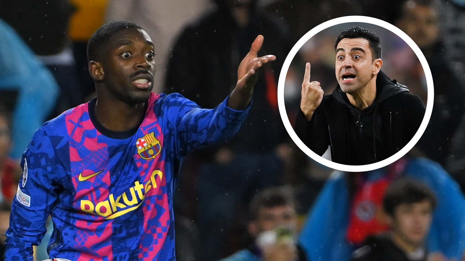 Ousmane Dembele Barcelona 2021-22 GFX
