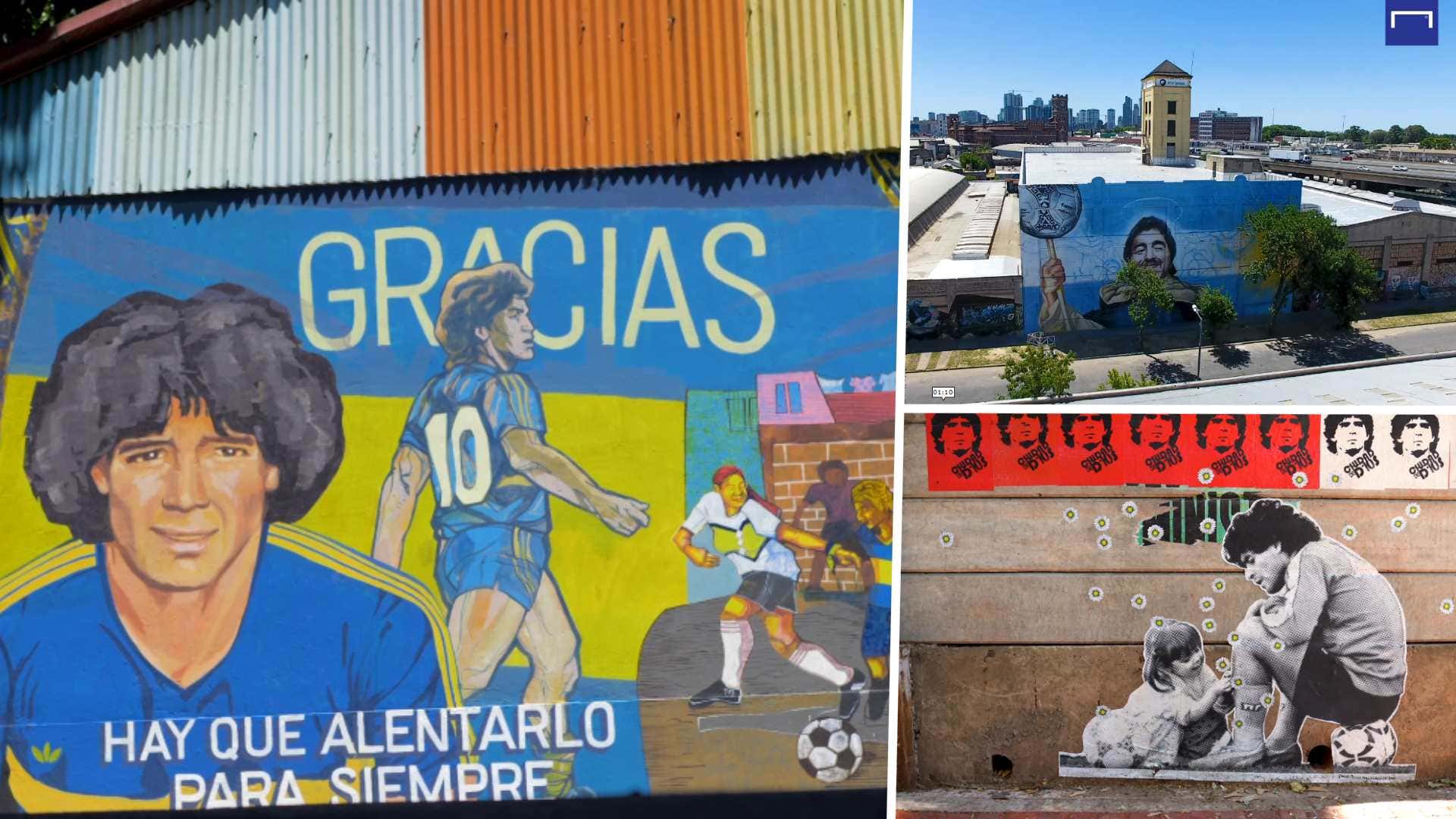 Maradona murales