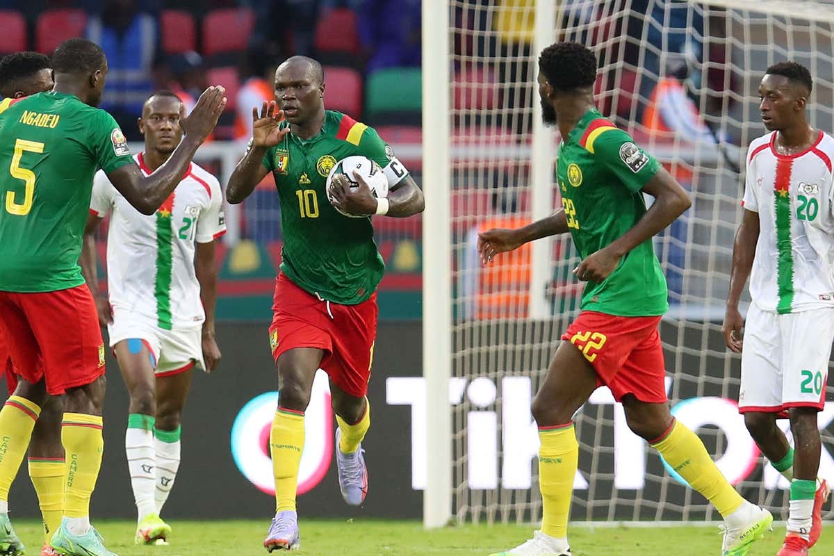 Afcon 2021: Cameroon 2-1 Burkina Faso: Aboubakar double sends Indomitable  Lions to flying start | Goal.com