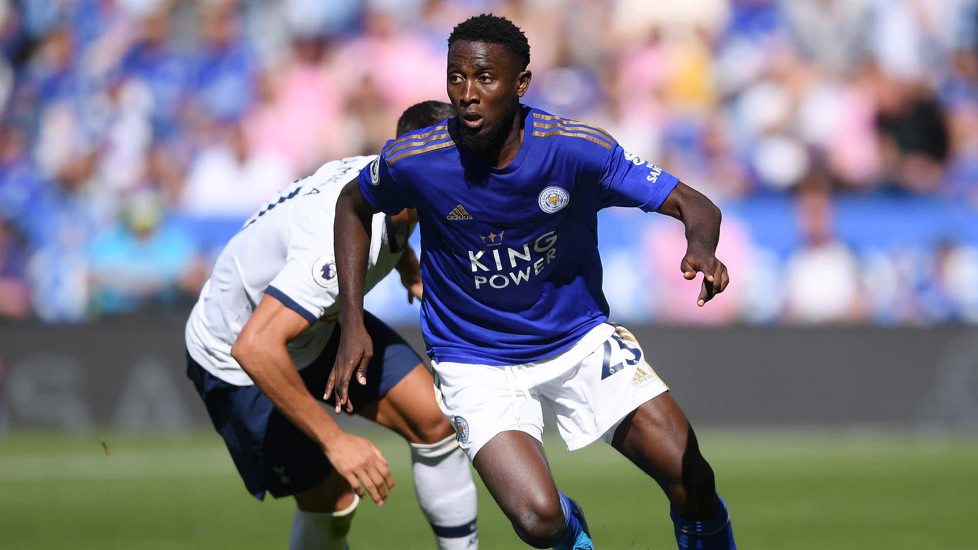Leicester City's Wilfried Ndidi against Tottenham Hotspur 2019-20