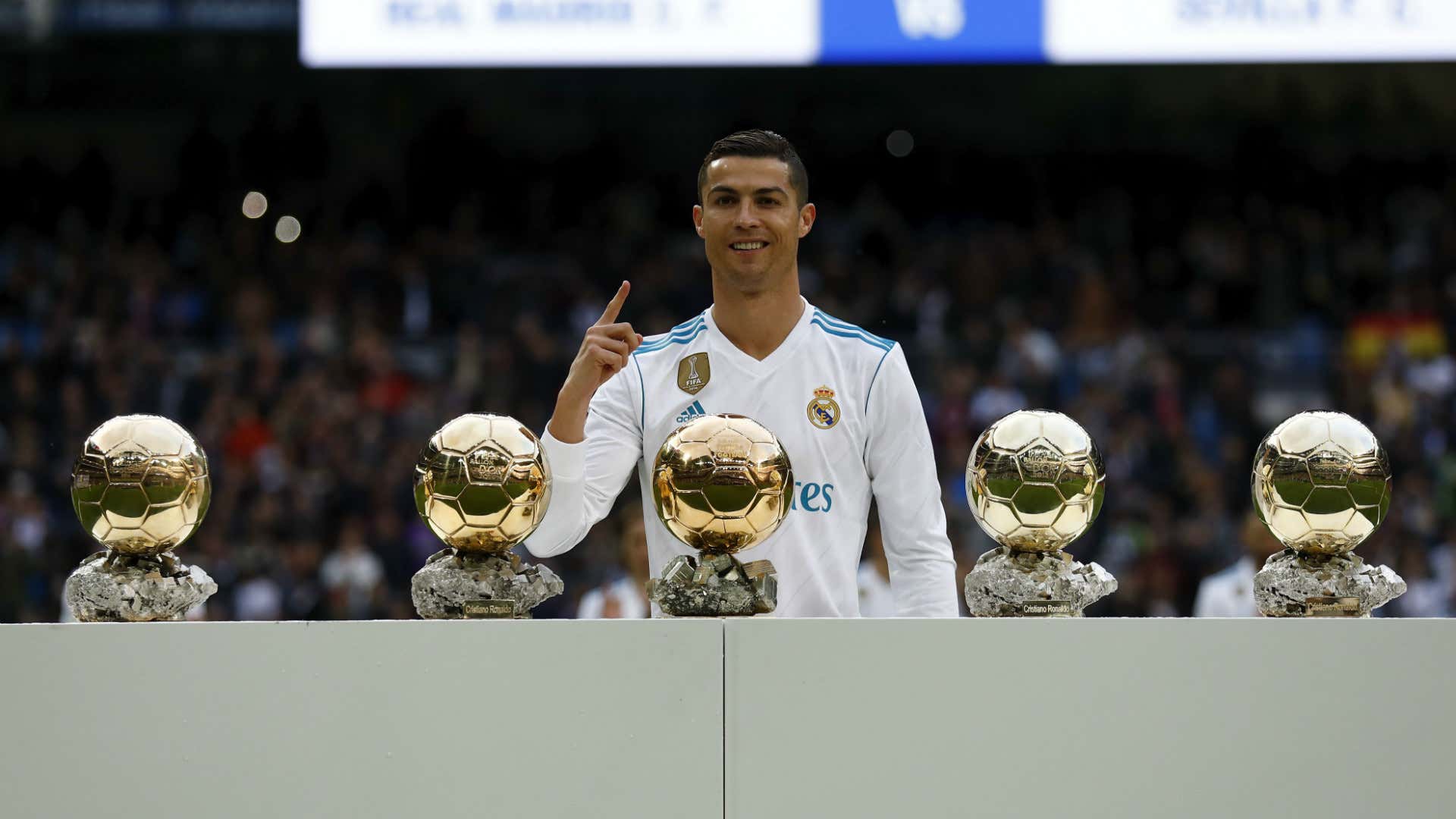 Cristiano Ronaldo How many Ballons d'Or has he won? How much is he