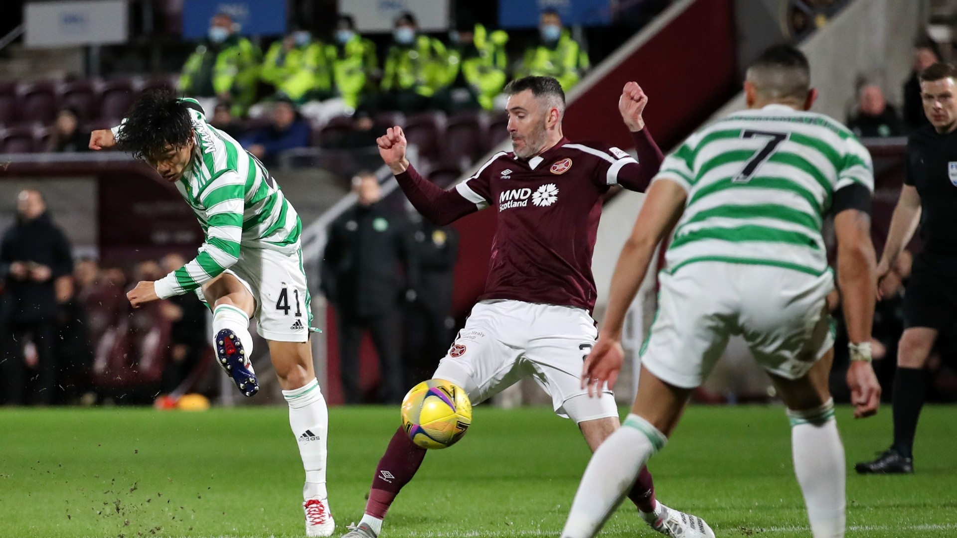 旗手怜央 セルティックでの2戦目で鮮烈初ゴール 無回転ミドルを突き刺す Goal Com