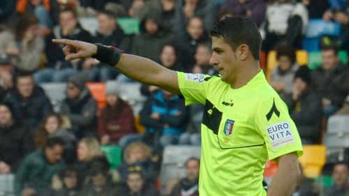 Gianluca Manganiello, referee, Serie A, 19112017