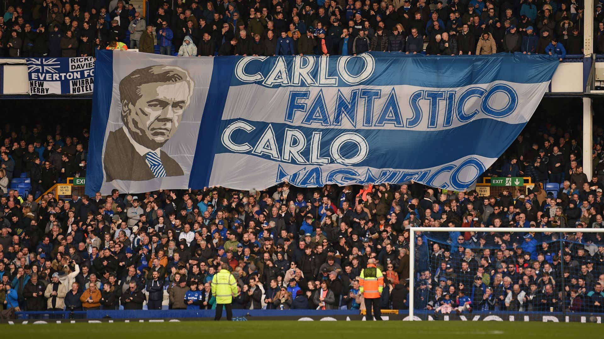 Carlo Ancelotti Everton