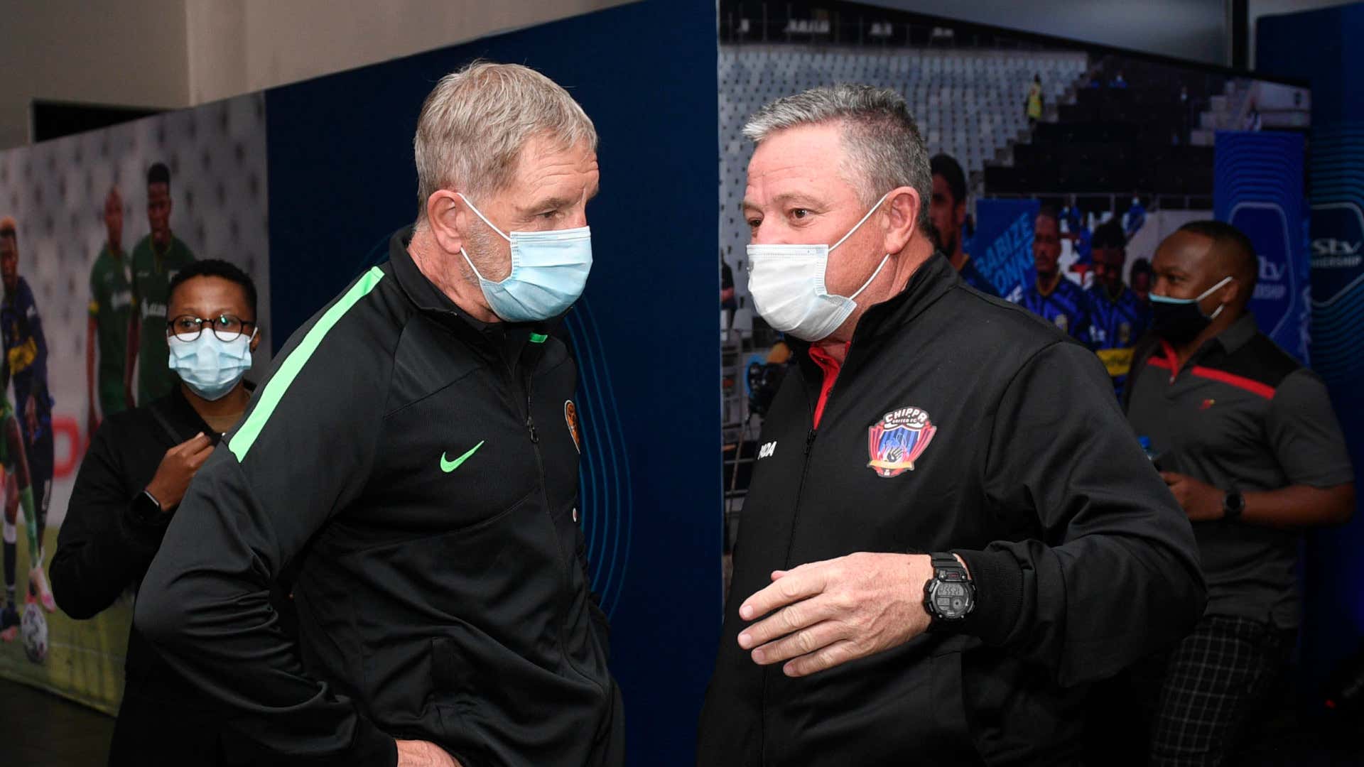 Stuart Baxter Kaizer Chiefs Gavin Hunt Chippa United