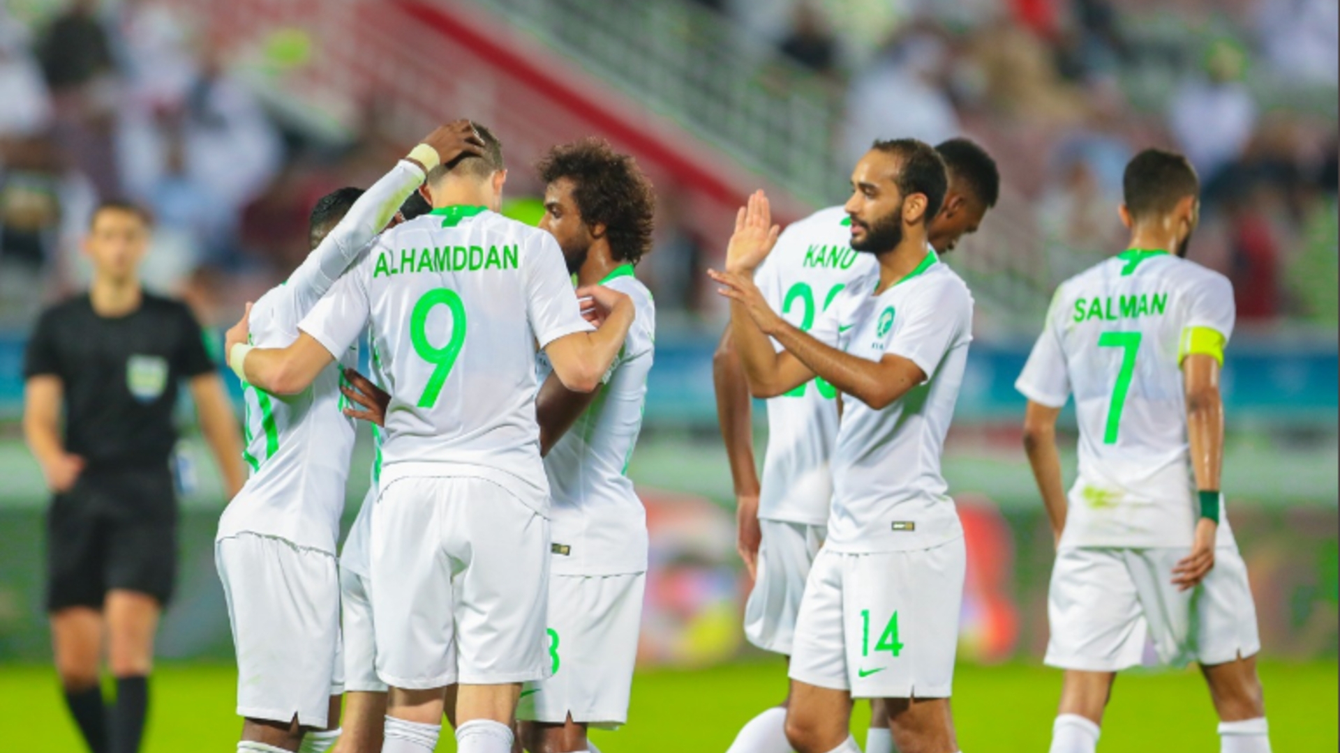 نقل مباراة المنتخب السعودي