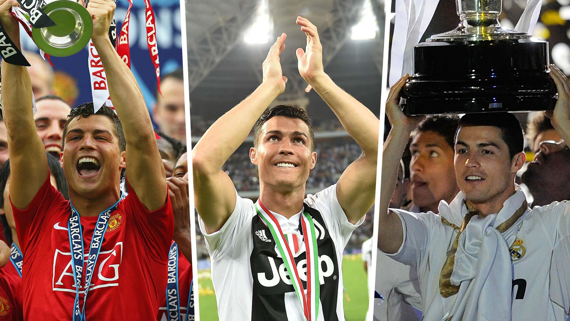 Cristiano Ronaldo Man United Juventus Real Madrid