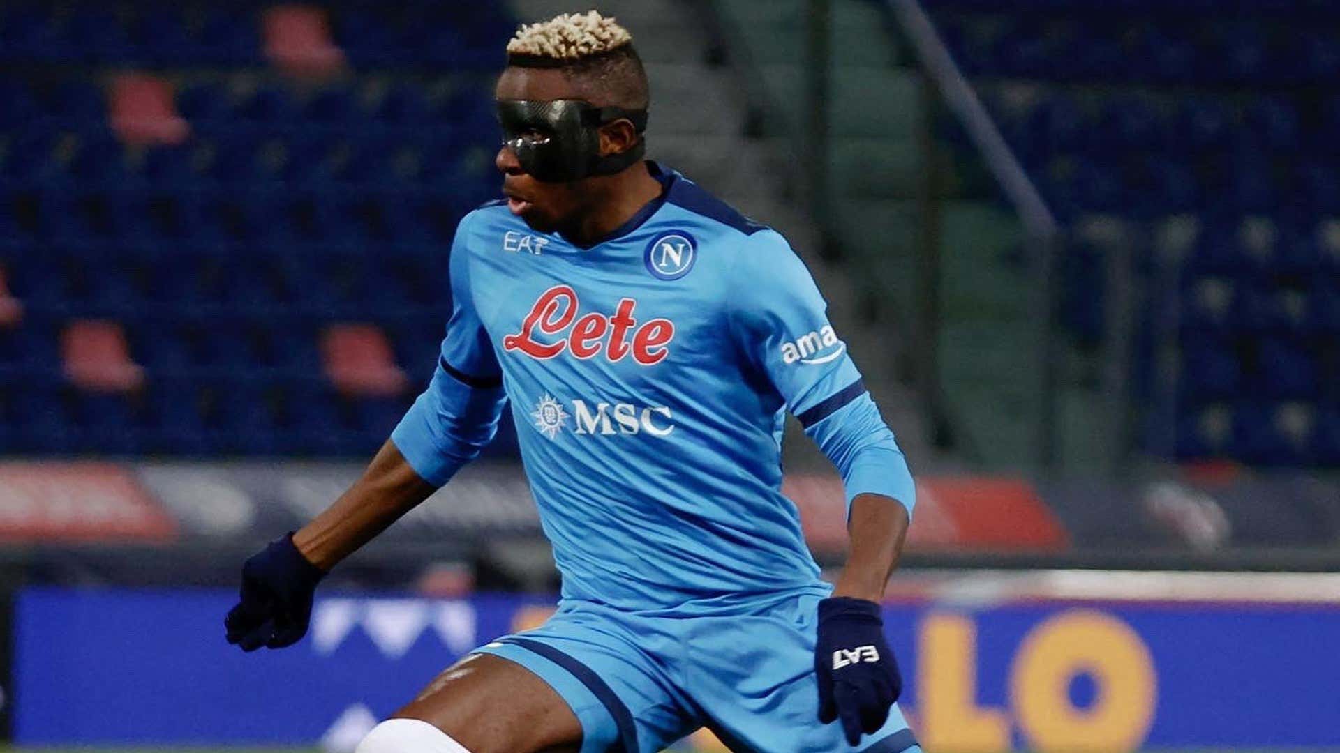 Victor Osimhen of Nigeria and Napoli.