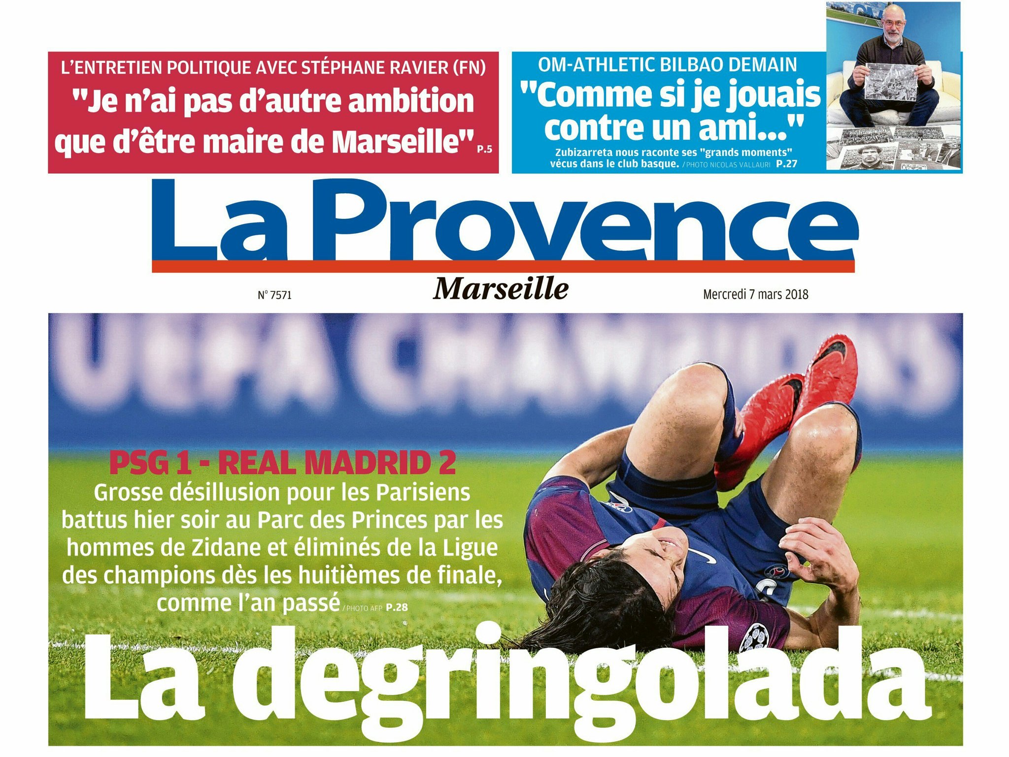 La Revue De Presse Des Medias Espagnols Et Europeens Apres Psg Real Madrid 1 2 Goal Com